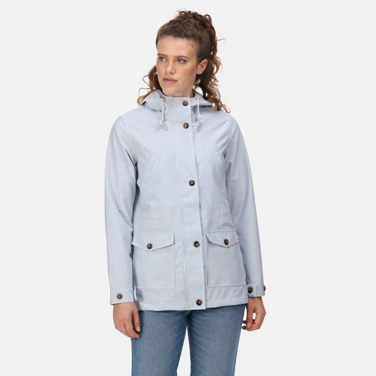 Women's Nahla Waterproof Jacket Ticking Stripe