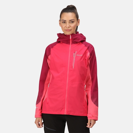 Women's Highton Pro Waterproof Jacket Rethink Pink Wild Plum