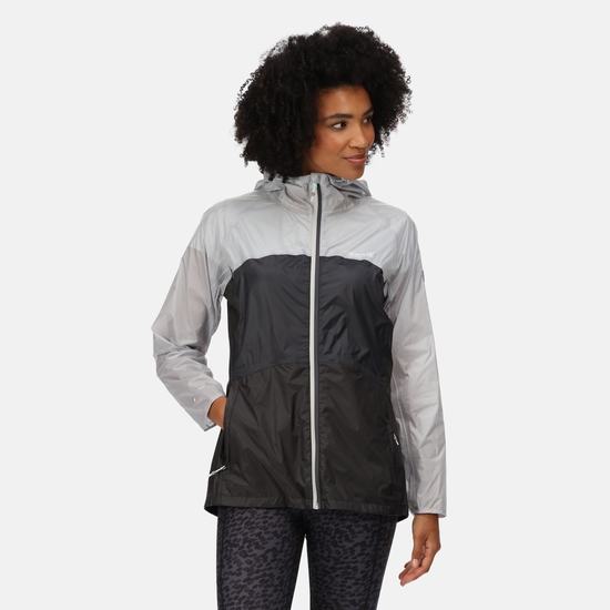 Women's Pack-It Pro Waterproof Jacket Cyberspace Seal Grey