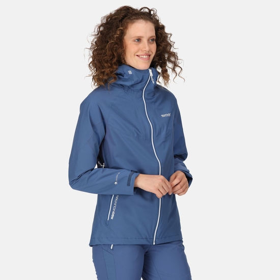 Women's Raddick Waterproof Jacket Dusty Denim