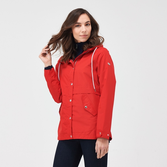 Women's Bayla Waterproof Rain Jacket Danger Red