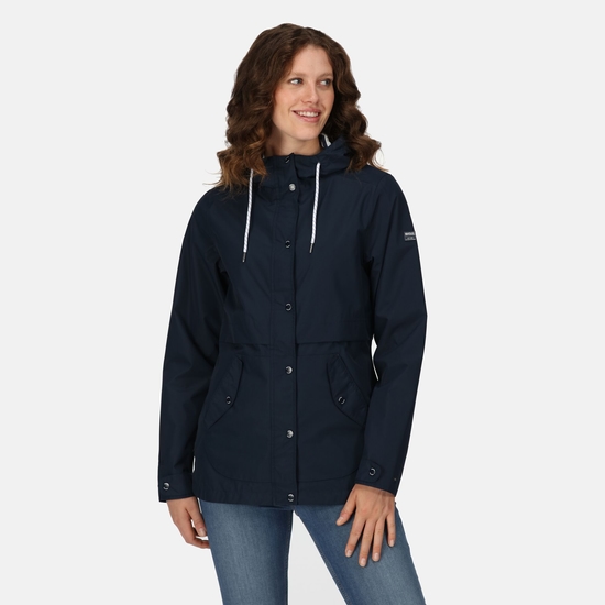 Women's Bayla Waterproof Rain Jacket Navy 