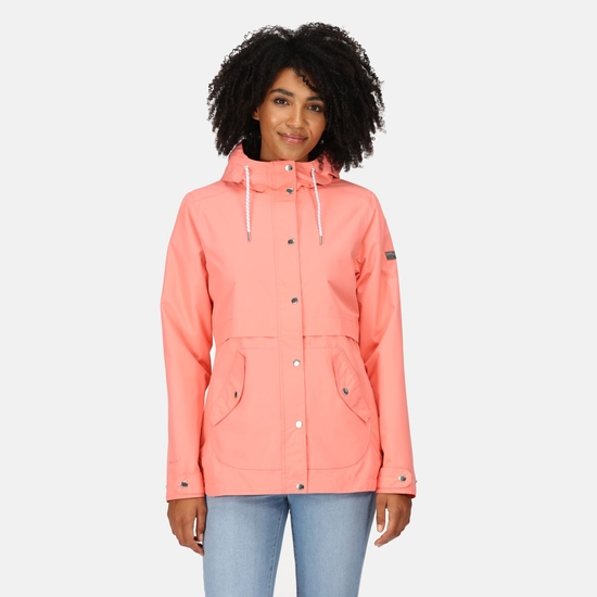 Women's Bayla Waterproof Rain Jacket Shell Pink 