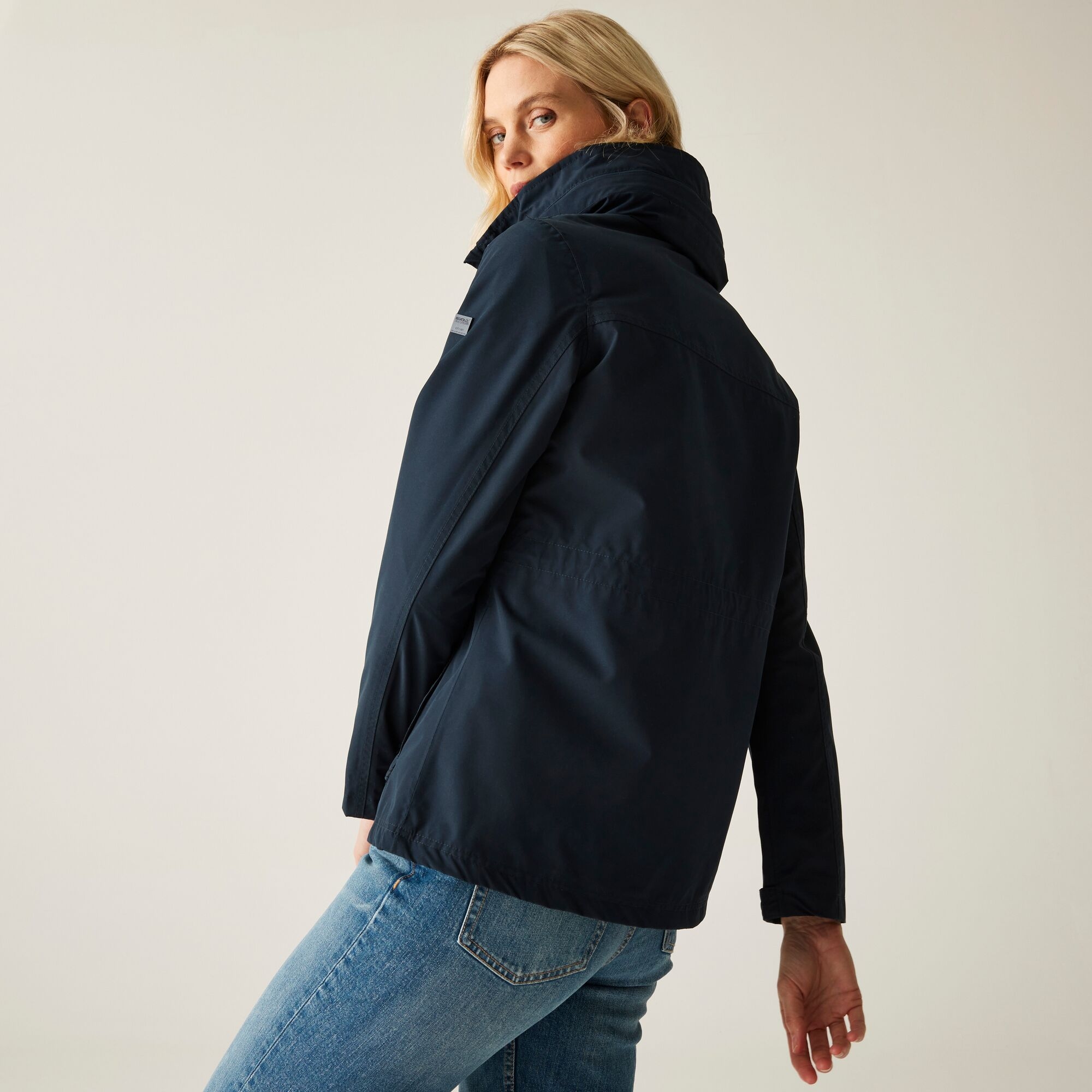 Regatta Damska kurtka przeciwdeszczowa Novalee Granatowy