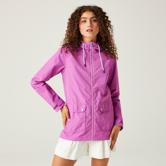 Bayletta Femme Veste imperméable Violet