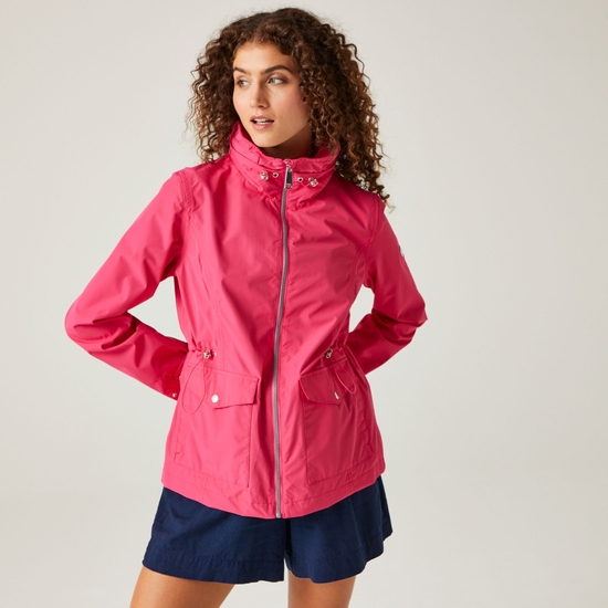 Navassa Femme Veste imperméable Rose