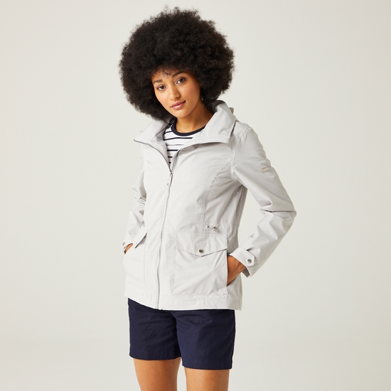 Navassa Femme Veste imperméable Gris