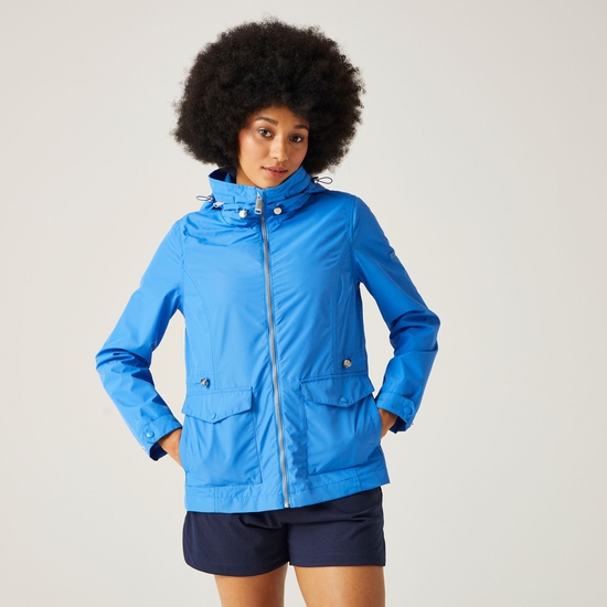 Navassa Femme Veste imperméable Bleu