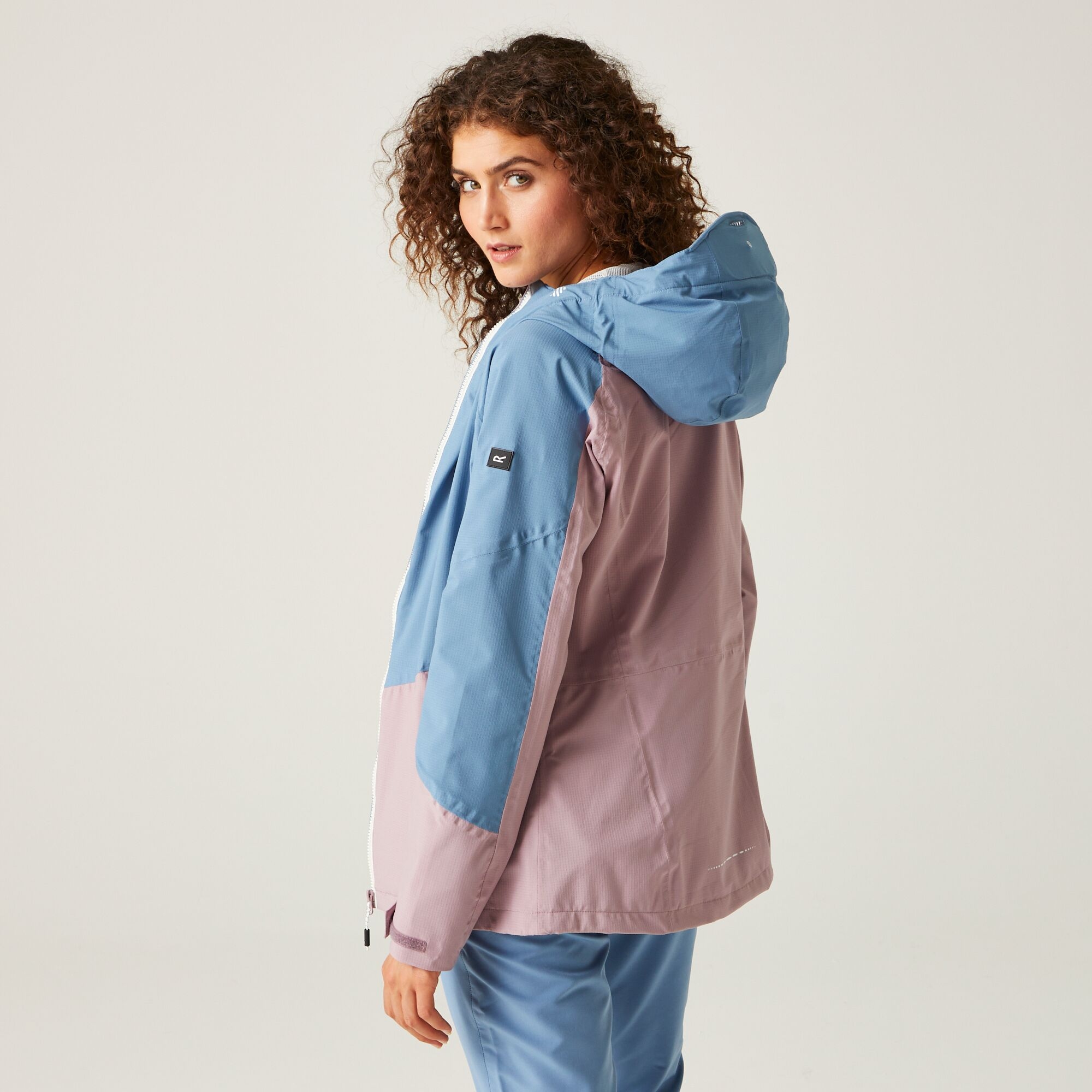 Regatta Damska kurtka przeciwdeszczowa Raddick II Fioletowy