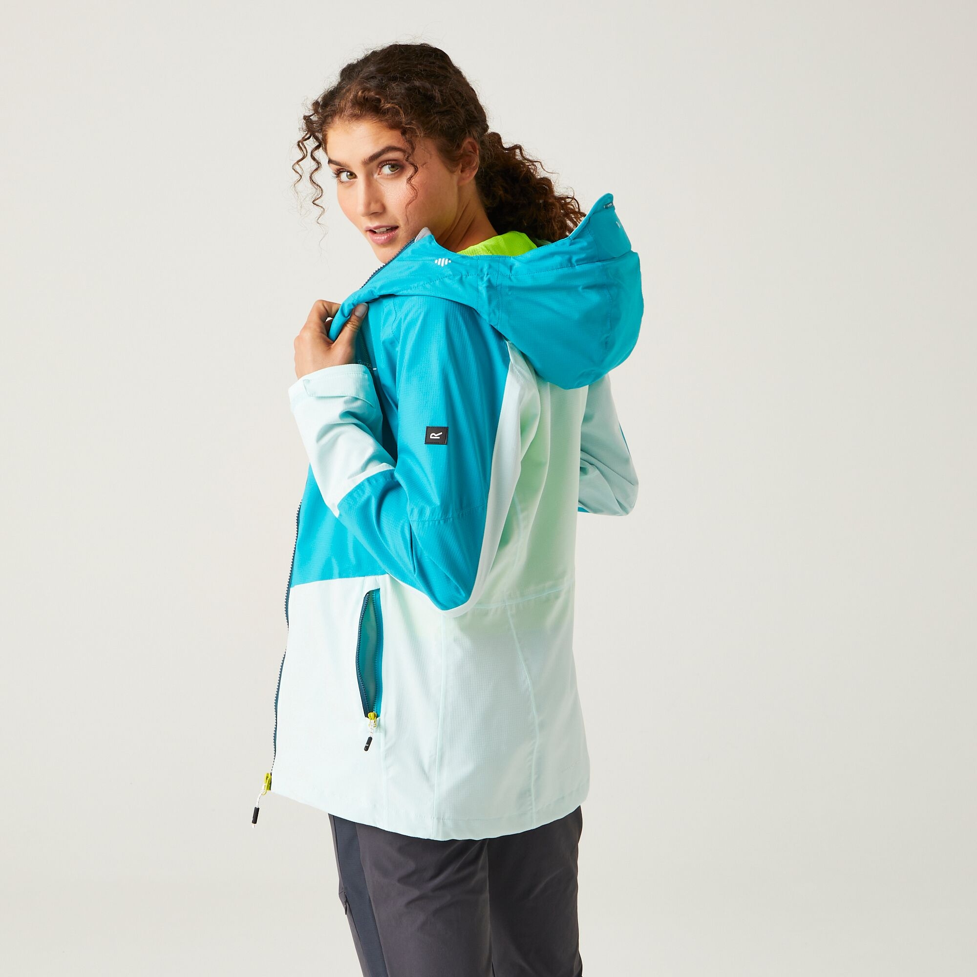 Regatta Damska kurtka przeciwdeszczowa Raddick II Niebieski