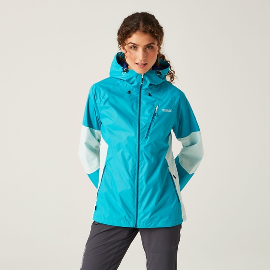 Women's Highton V Stretch Jacket Tahoe Blue Bleached Aqua