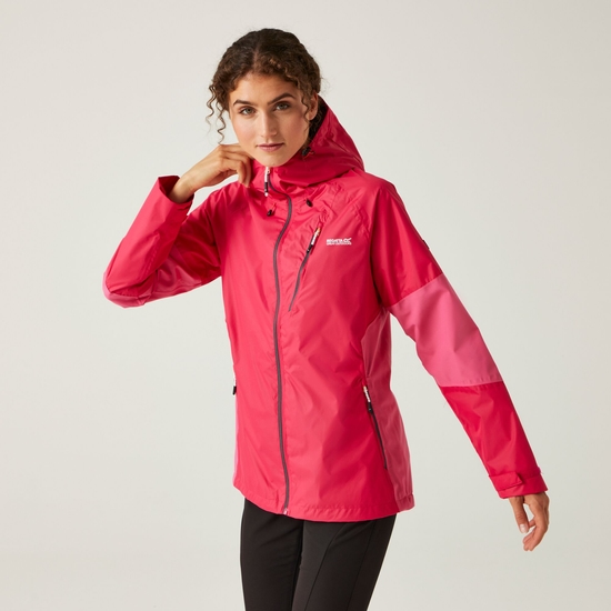 Women's Highton V Stretch Jacket Pink Potion Flamingo Pink