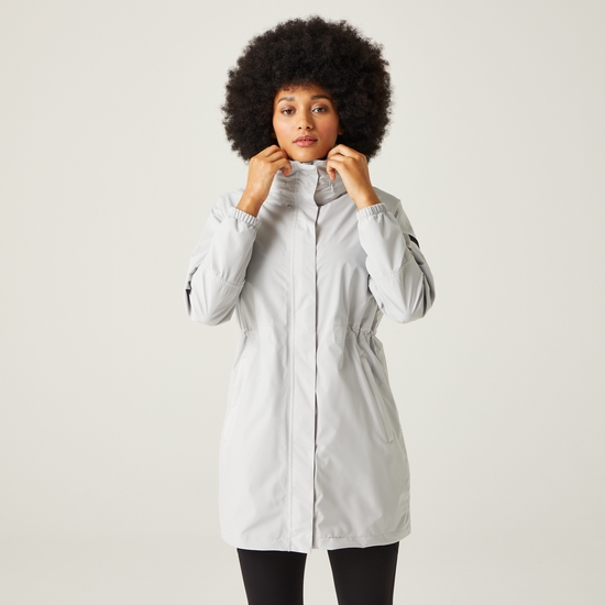 Sagano Femme Veste imperméable Gris