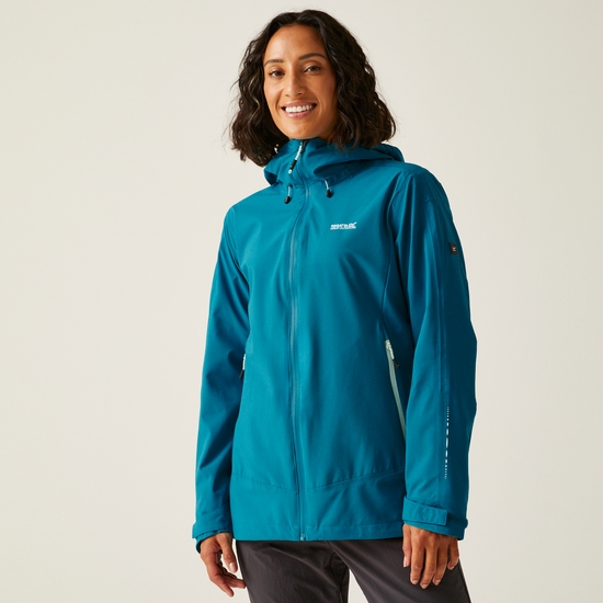 Women's Okara Waterproof Jacket Exotic Plume Icy Morn