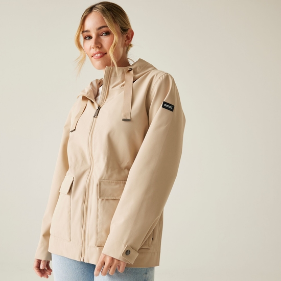 Veste imperméable Otilie pour femme Blanc