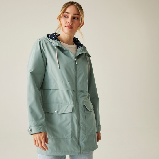 Veste imperméable Navaeh pour femme Gris