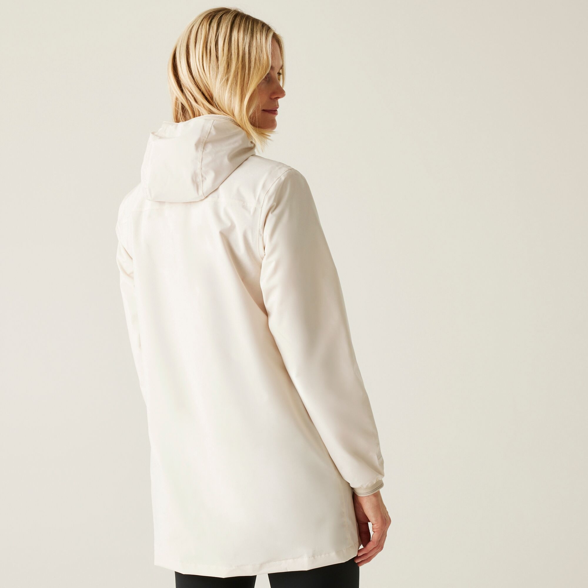 Regatta Damska kurtka przeciwdeszczowa Lioka Kremowy