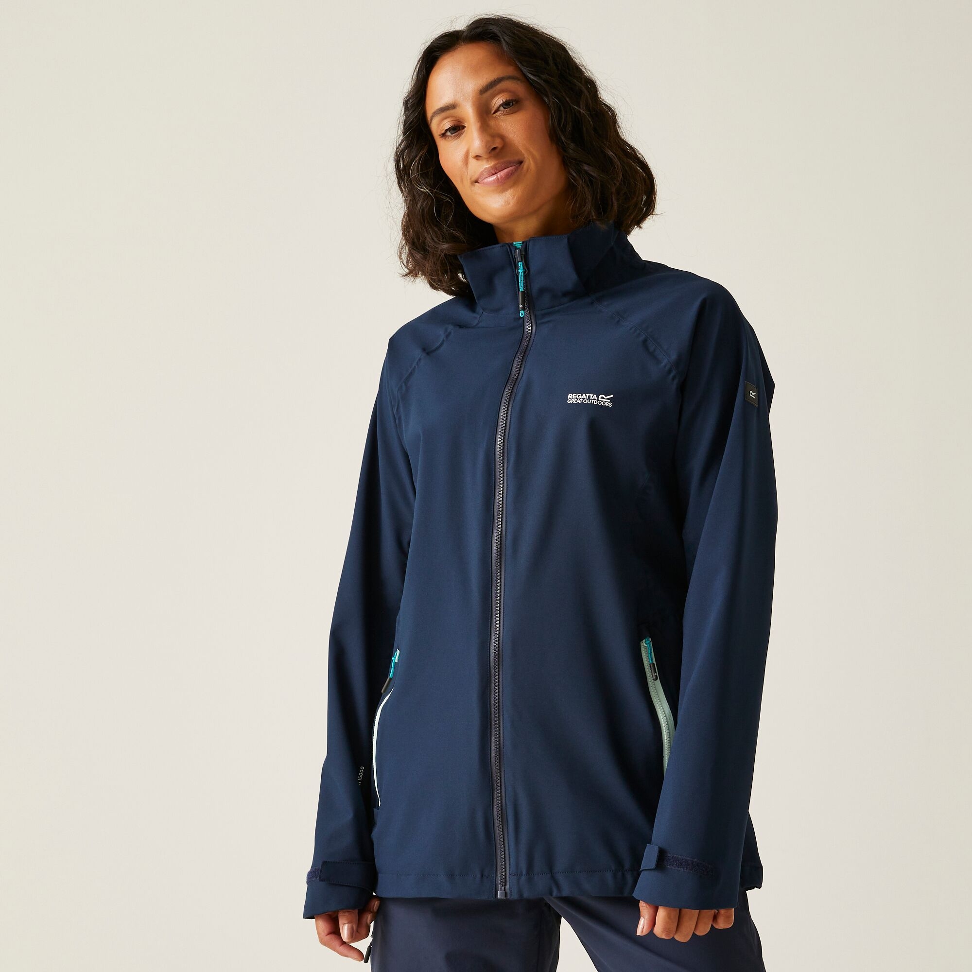 Regatta Kurtka przeciwdeszczowa damska Bosfield III Niebieski