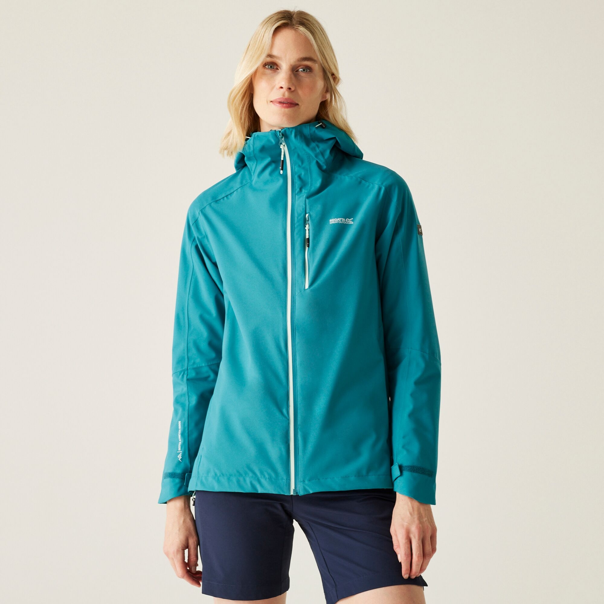 Regatta Waterproof Birchdale Ii Jacket Size: 18 Women's Green