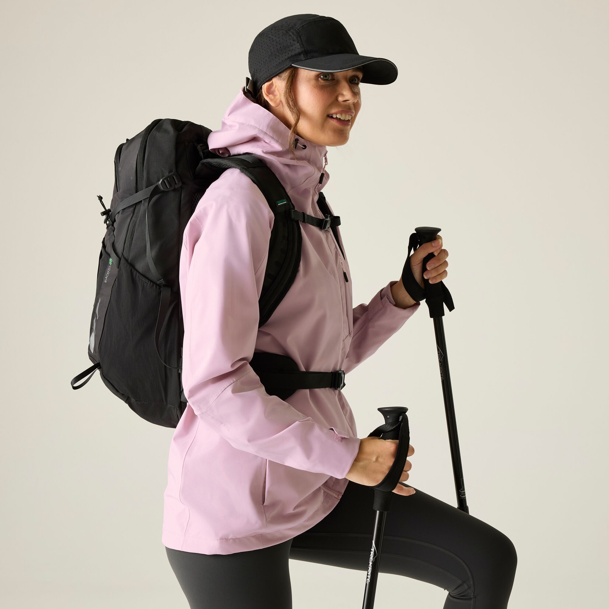 Regatta   Kurtka damska przeciwdeszczowa Birchdale III Fioletowy