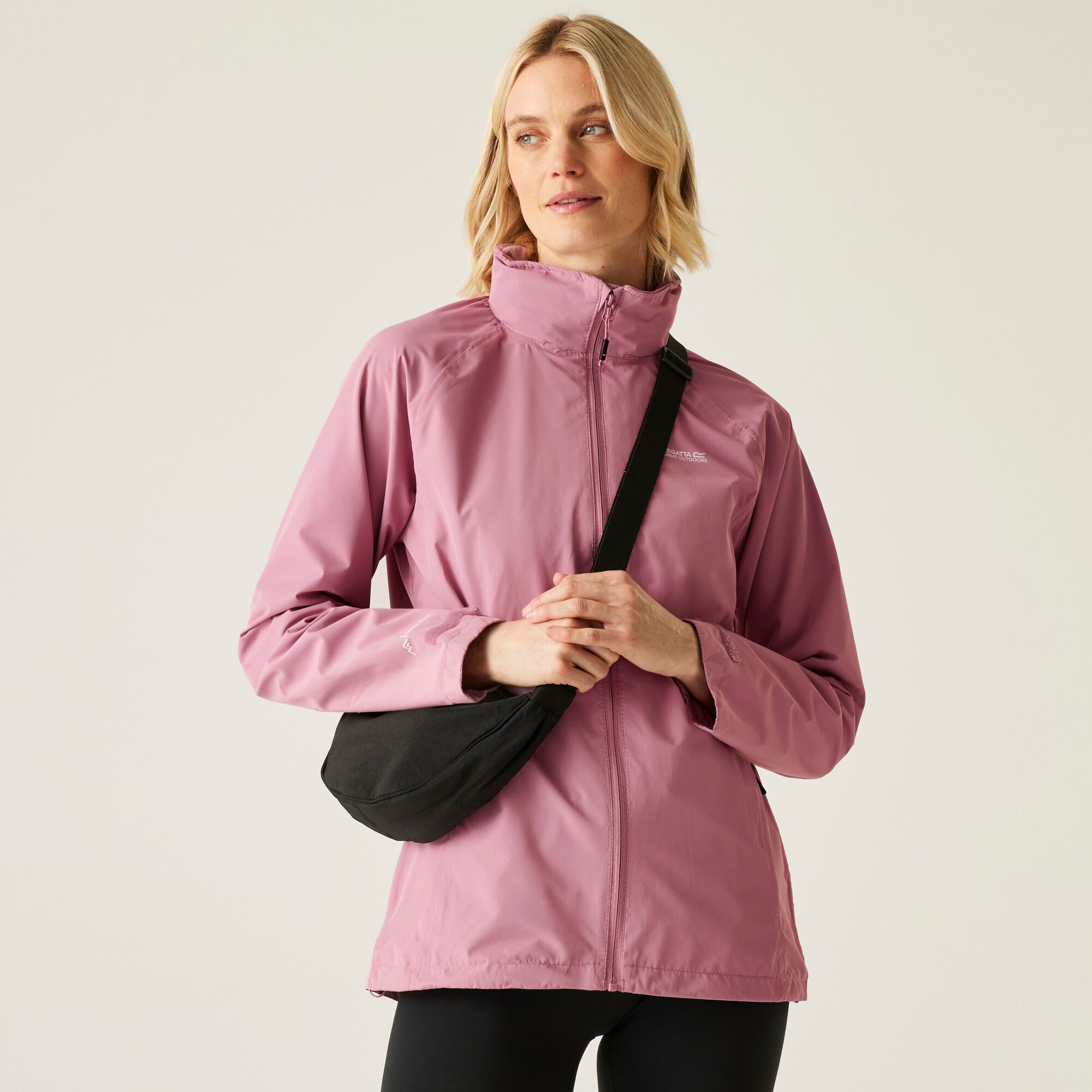 Kurtka damska przeciwdeszczowa Daysha II Różowy