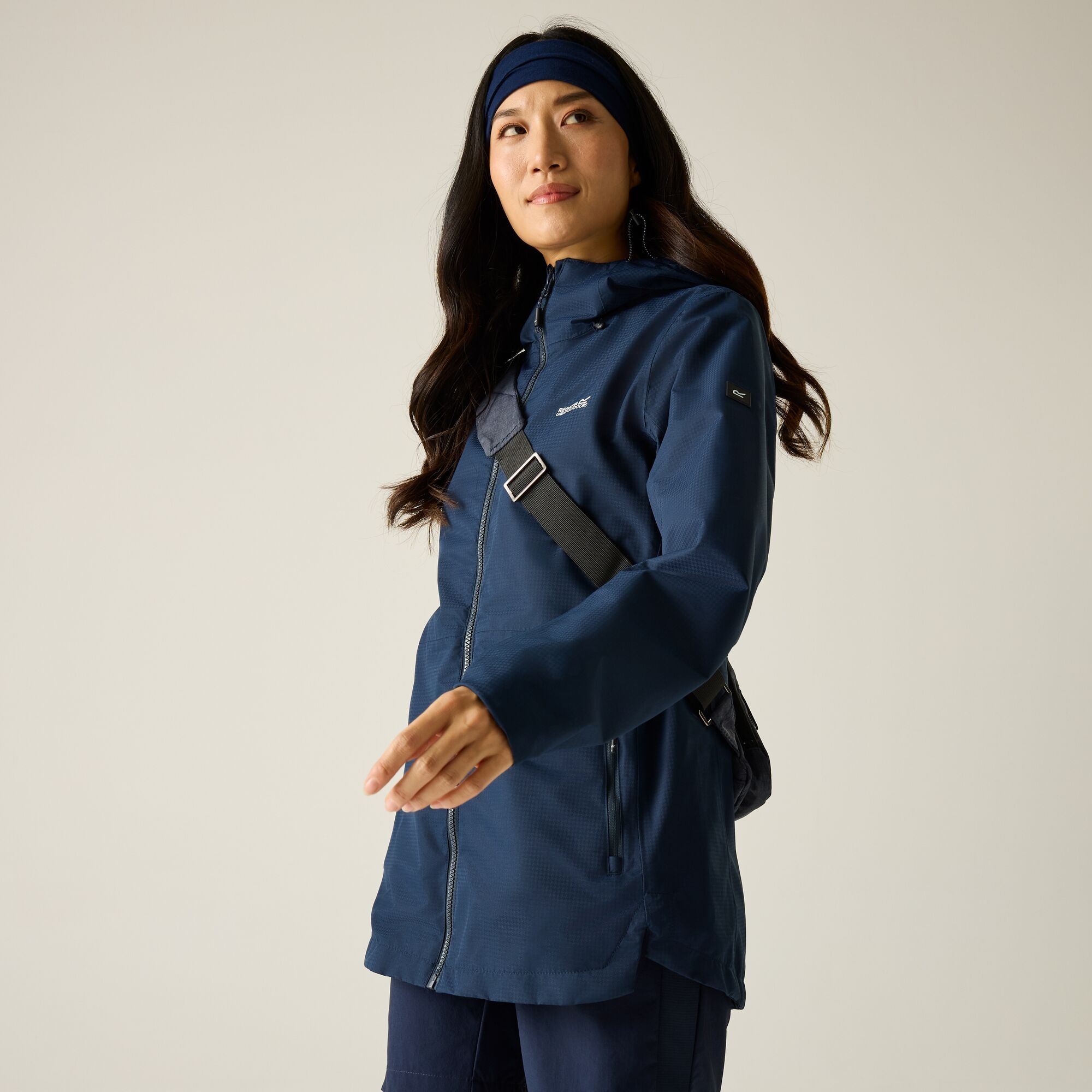 Regatta Waterproof Hamara Iv Jacket Size: 24 Women's Blue