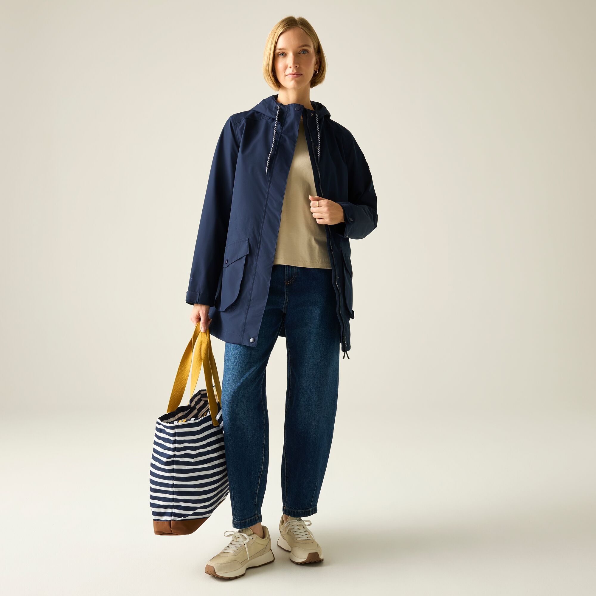 Regatta   Kurtka damska przeciwdeszczowa z membraną Norana Niebieski