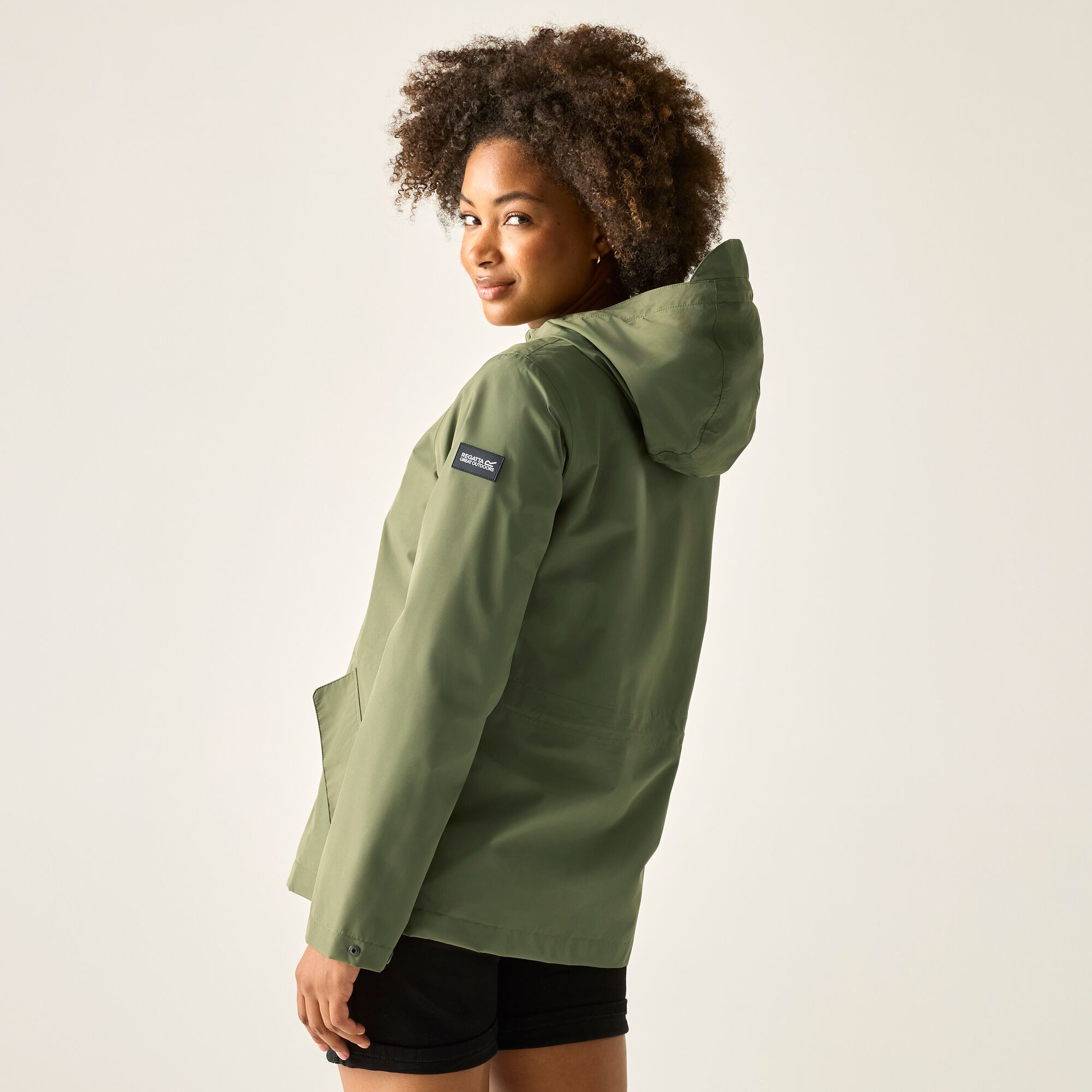 Regatta Kurtka damska przeciwdeszczowa z membraną Bayletta Zielony