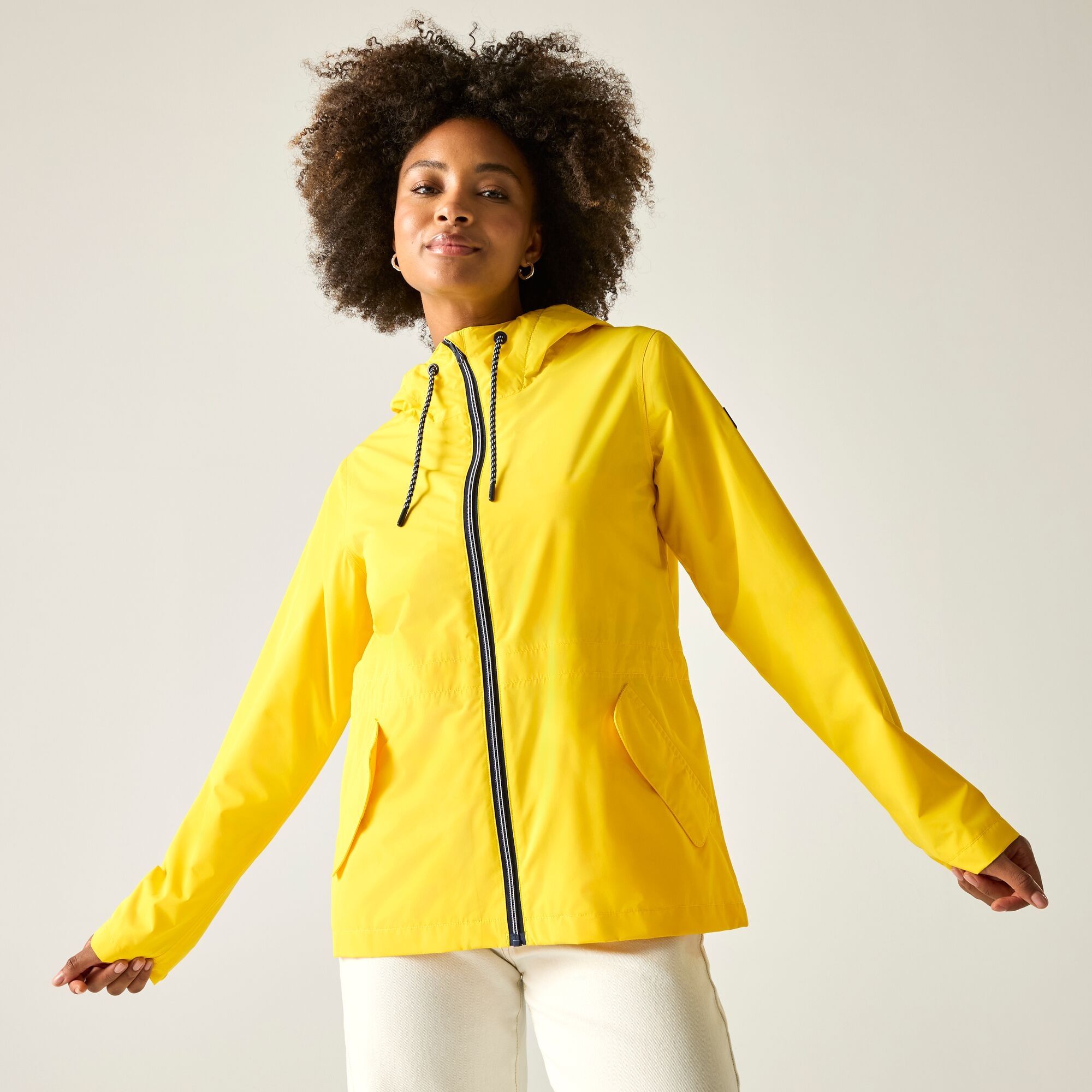 Regatta Women's Waterproof Bayletta Jacket - Yellow Size 22 - Image 1