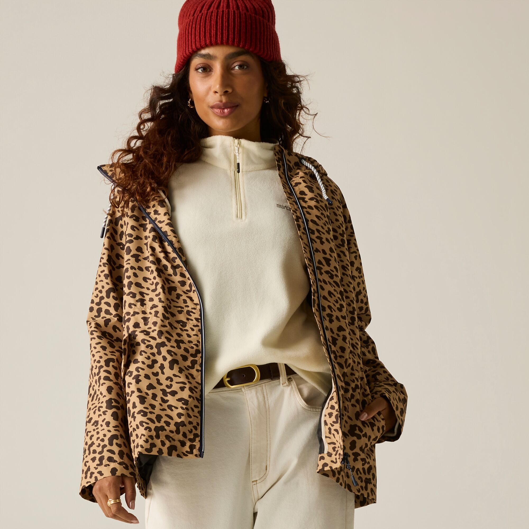 Regatta   Kurtka damska przeciwdeszczowa z membraną Bayletta Brązowy