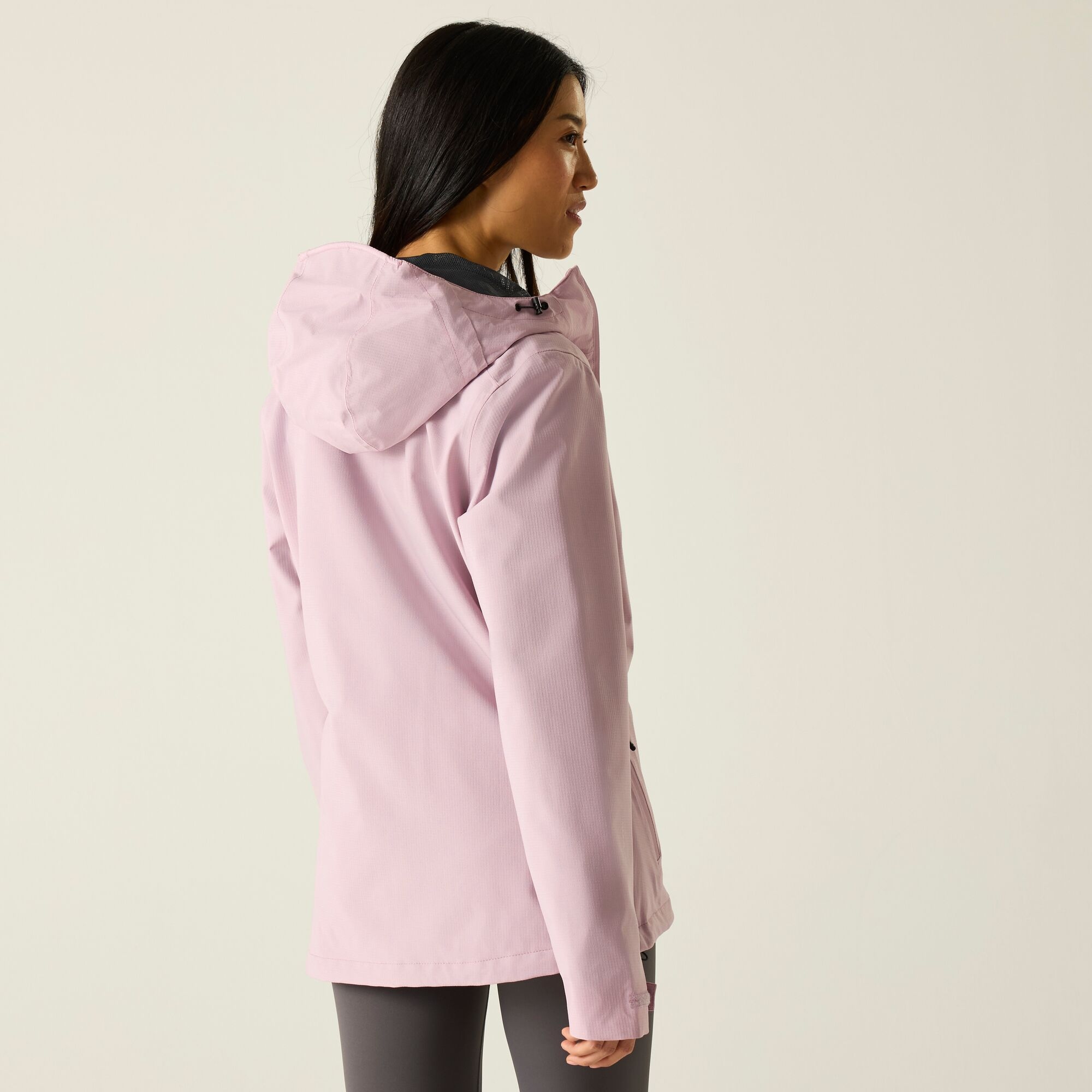 Regatta Women's Pale Lilac Oklarna Hooded Walking Waterproof Jacket In | : Size 18 - Image 1