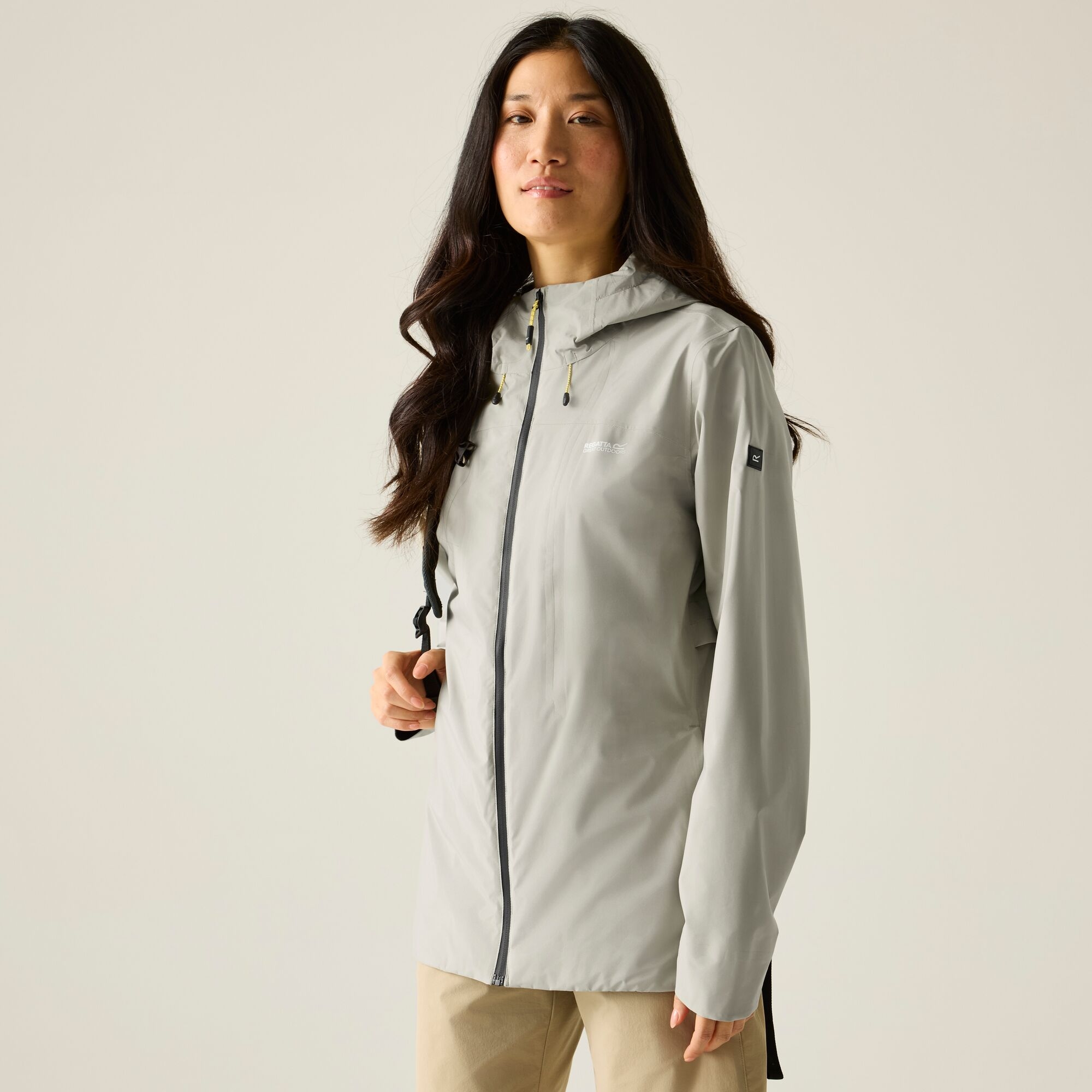 Regatta Kurtka damska przeciwdeszczowa z membraną Radler Brązowy