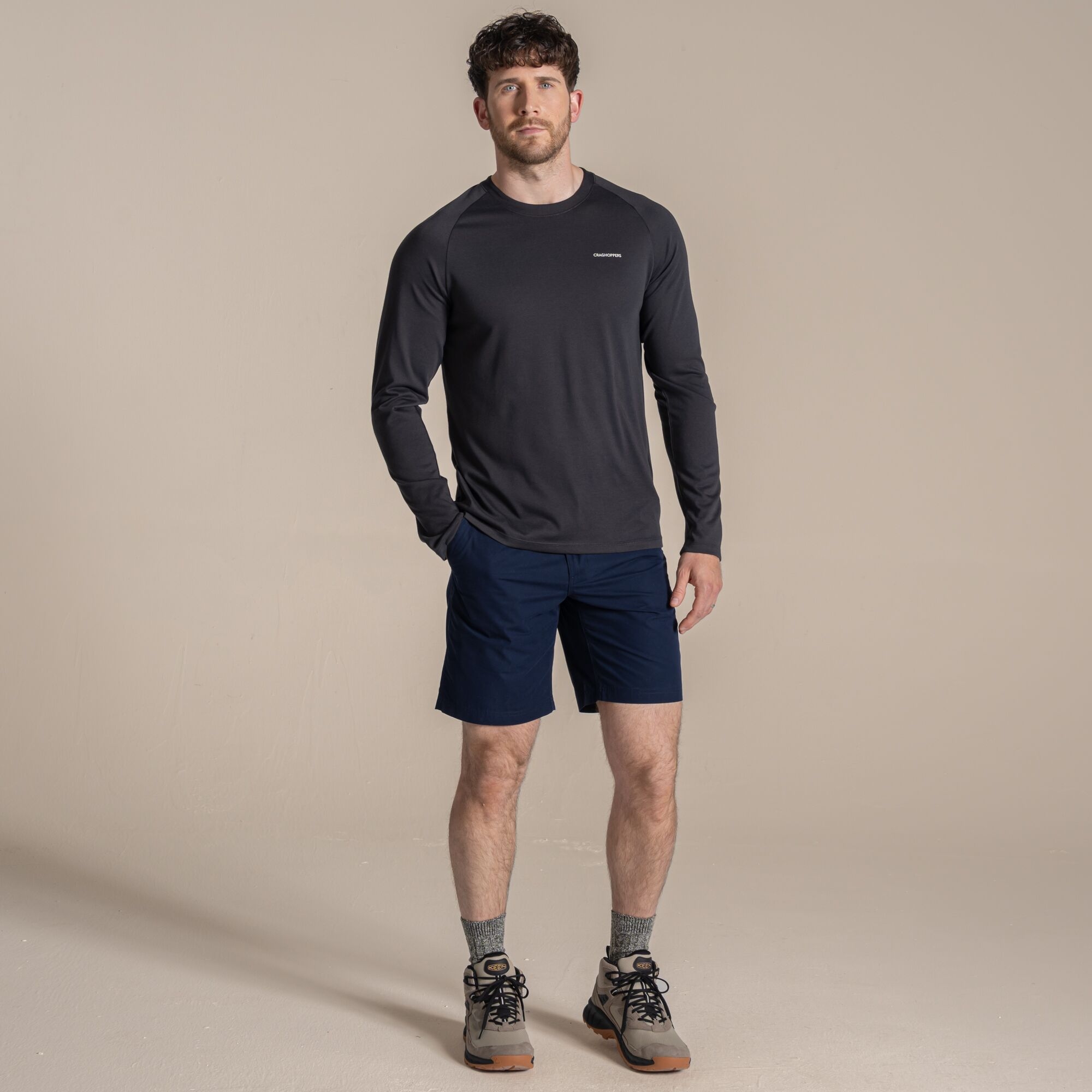 Craghoppers Men's Basecamp Shorts - Blue Size 38
