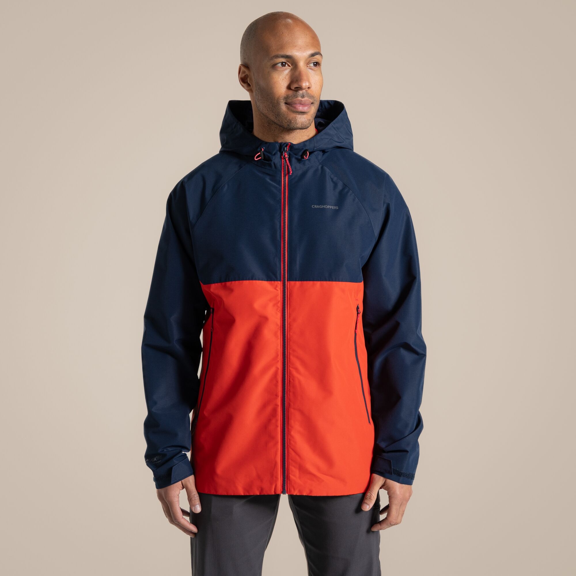 Craghoppers Waterproof Osuna Jacket Size: Xxl Men's Navy