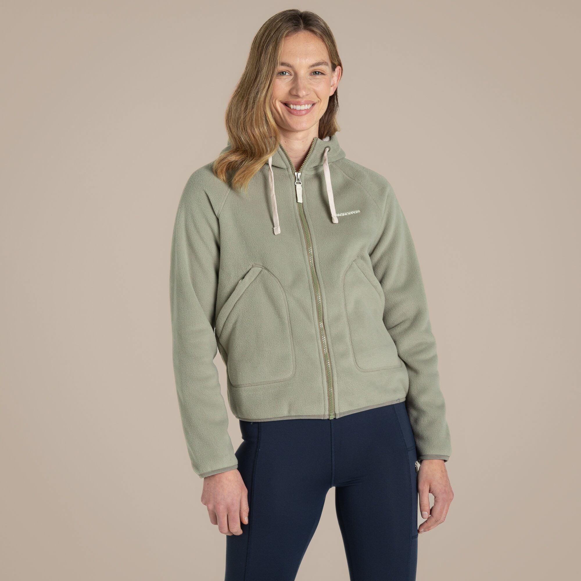 Craghoppers Grainne Fleece Size: 18 Women's Green