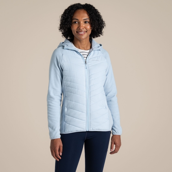 Craghoppers Women's Zayas Hybrid Insulating Jacket Nimbus Blue