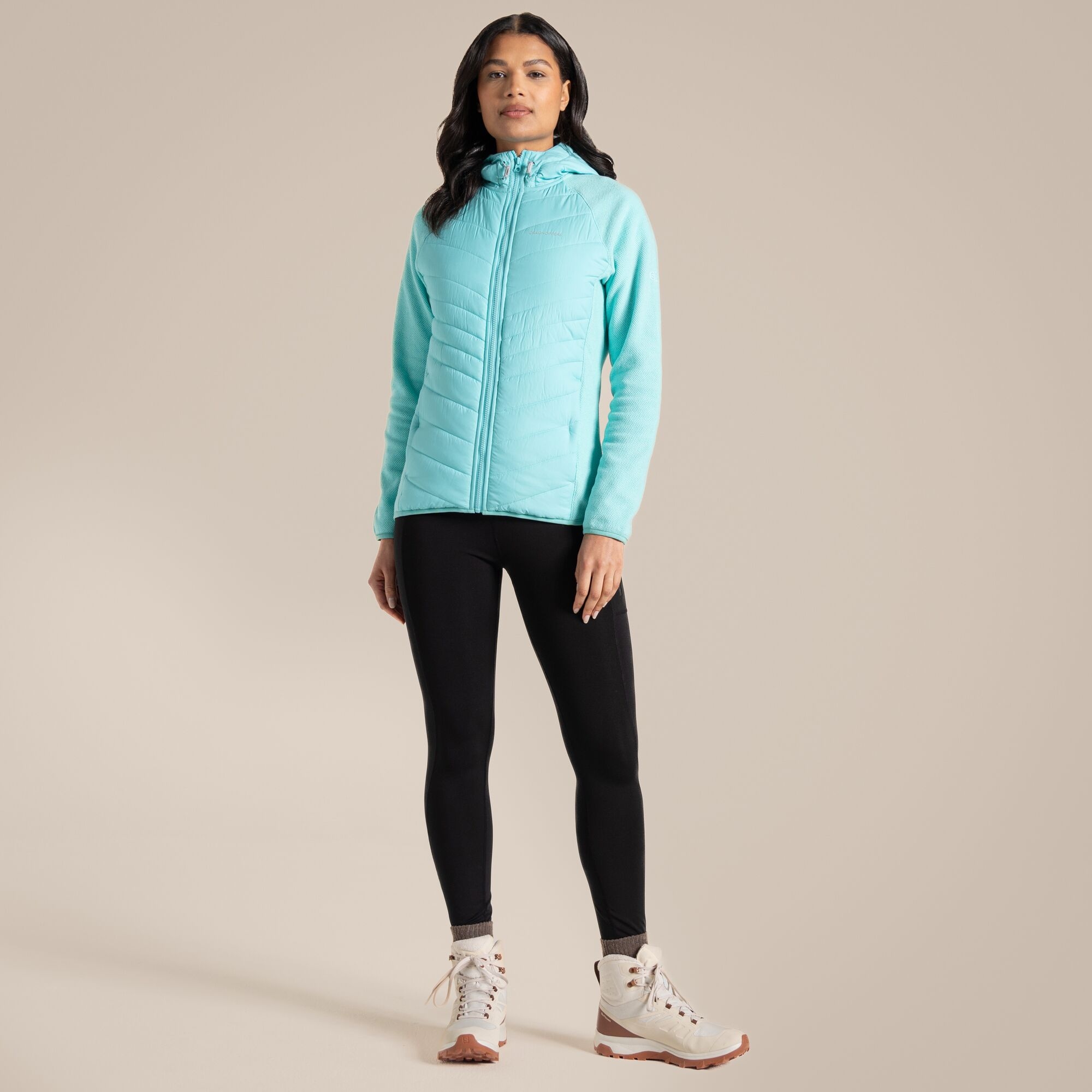 Craghoppers Zayas Hybrid Insulating Jacket Size: 18 Women's Blue
