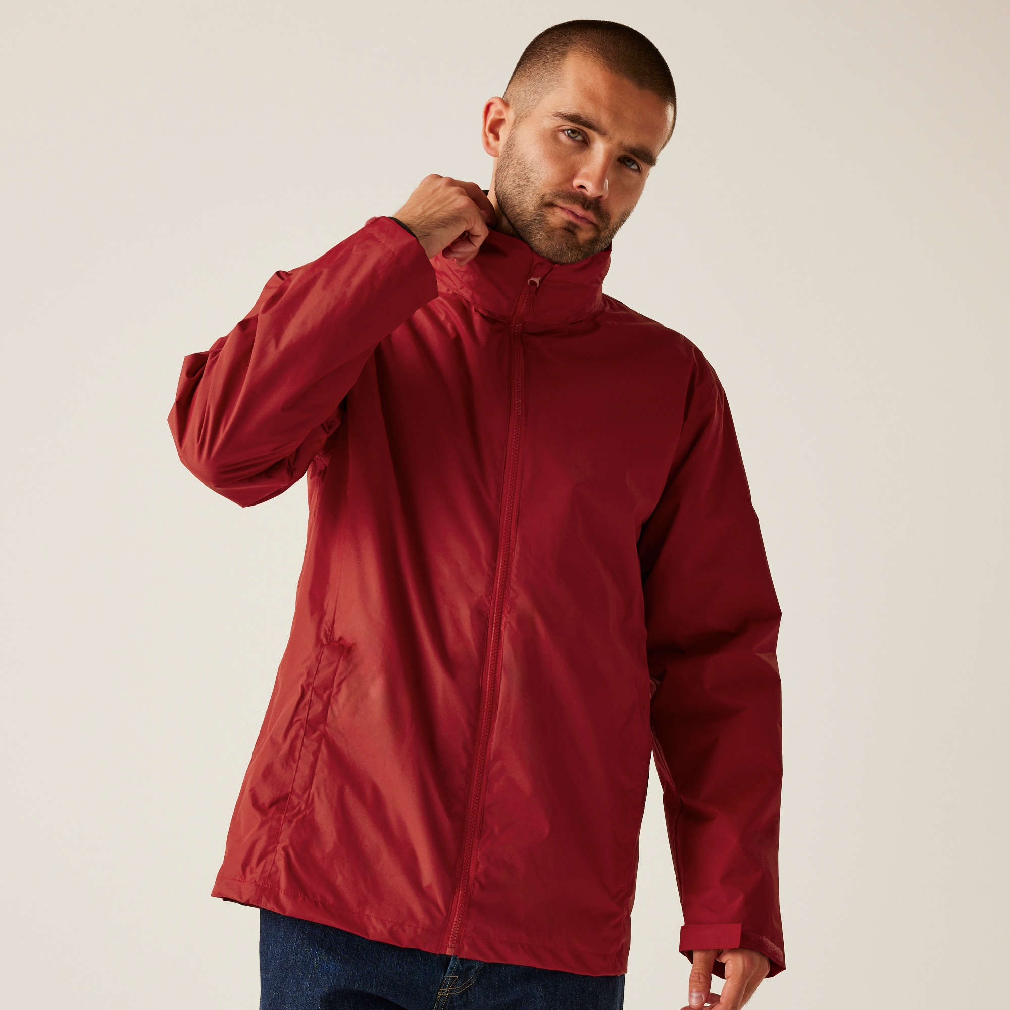 Regatta Professional Mens ClassicWaterproof 3 IN 1 Jacket Coat - Navy - Image 2