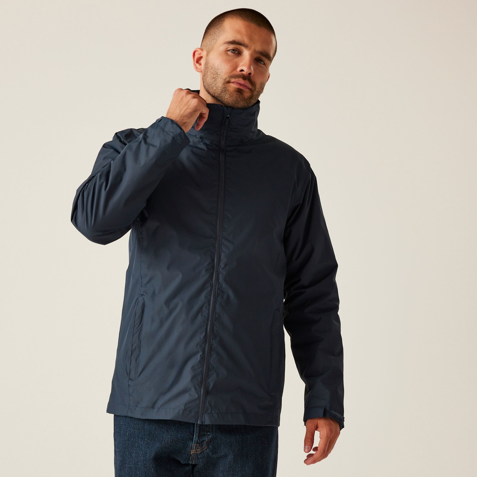 Regatta Men's Mid Navy Classic 3 In 1 Waterproof Jacket In | : 2XL - Image 4
