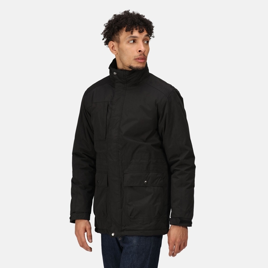 Men's Darby III Waterproof Insulated Parka Jacket Black