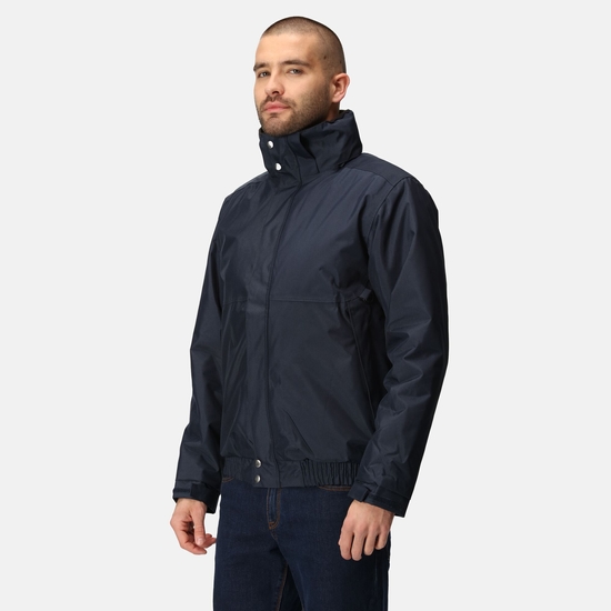 Men's Blockade Waterproof Workwear Jacket Navy