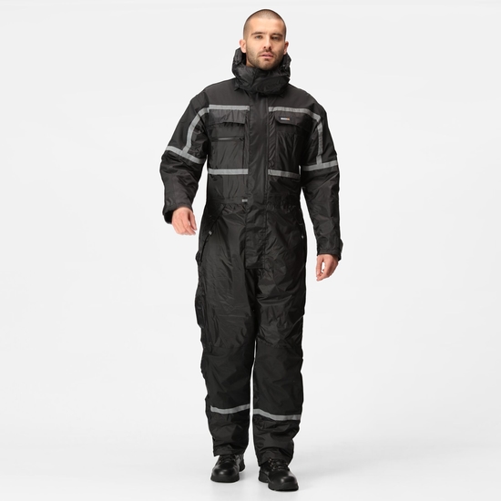 Men's Waterproof Insulated Coverall Black