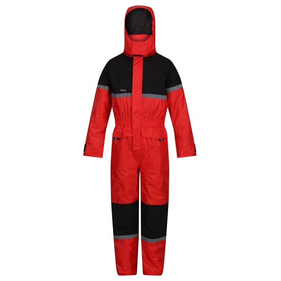 Kids' Rancher Waterproof Coverall Classic Red