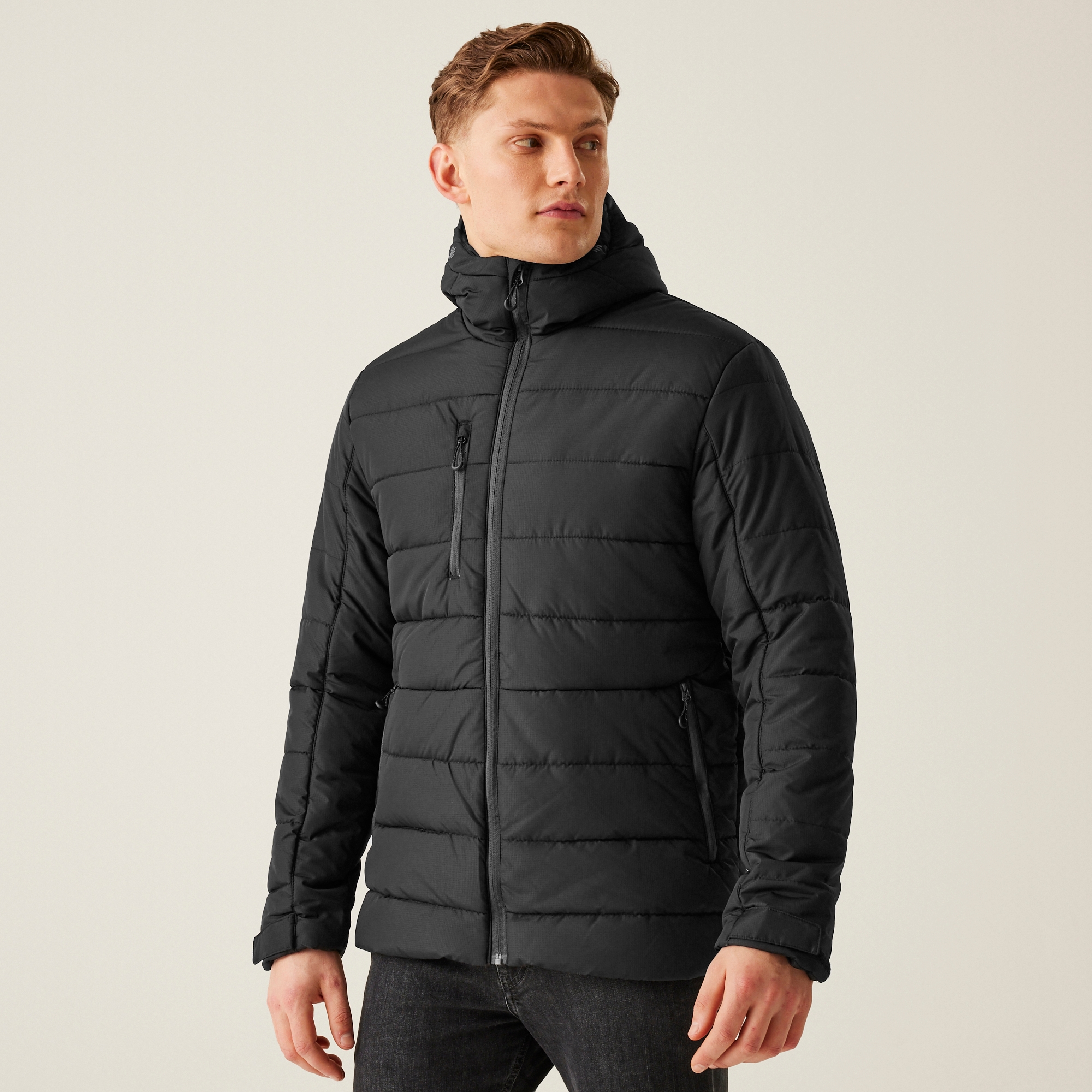 Regatta Professional Męska kurtka przejściowa ocieplana Navigate Black Seal