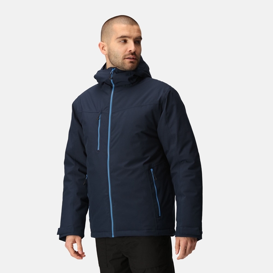 Men's Navigate Insulated Jacket Navy French Blue