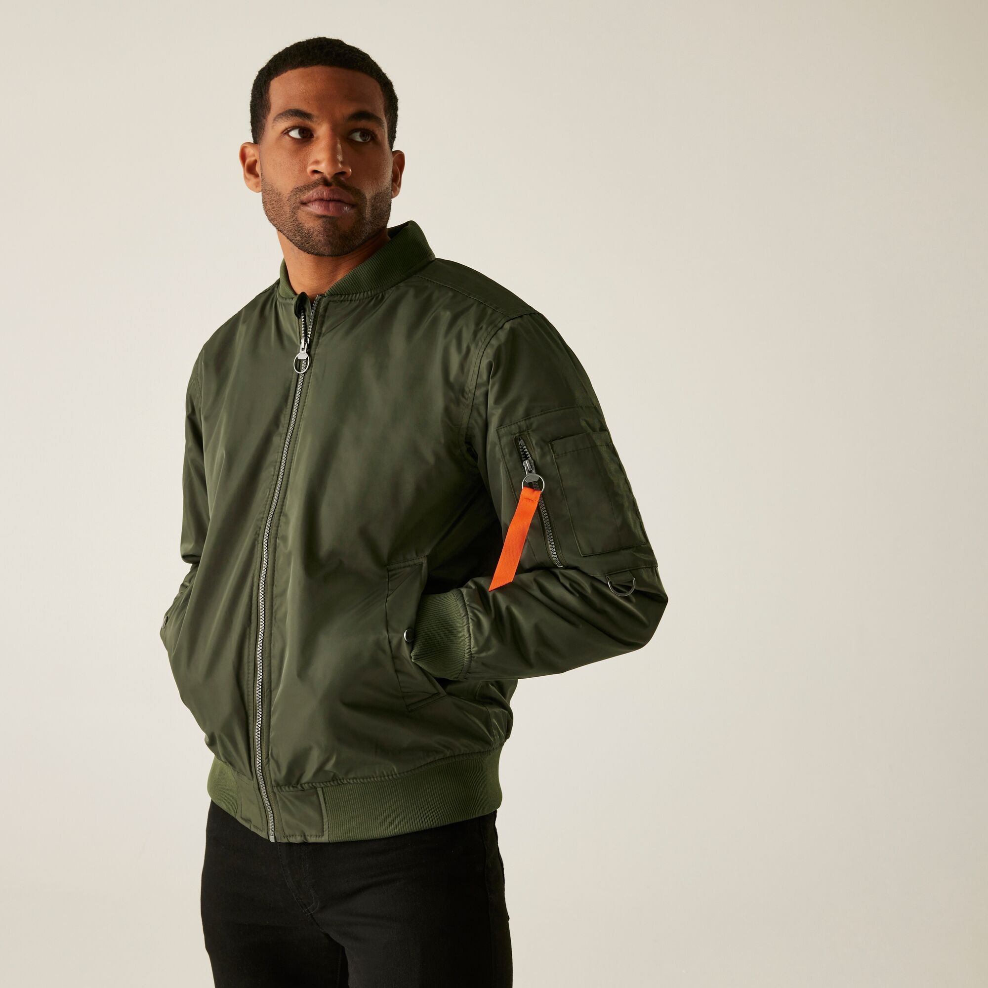Regatta Professional Waterproof Pilot Jacket Size: S Men's Green