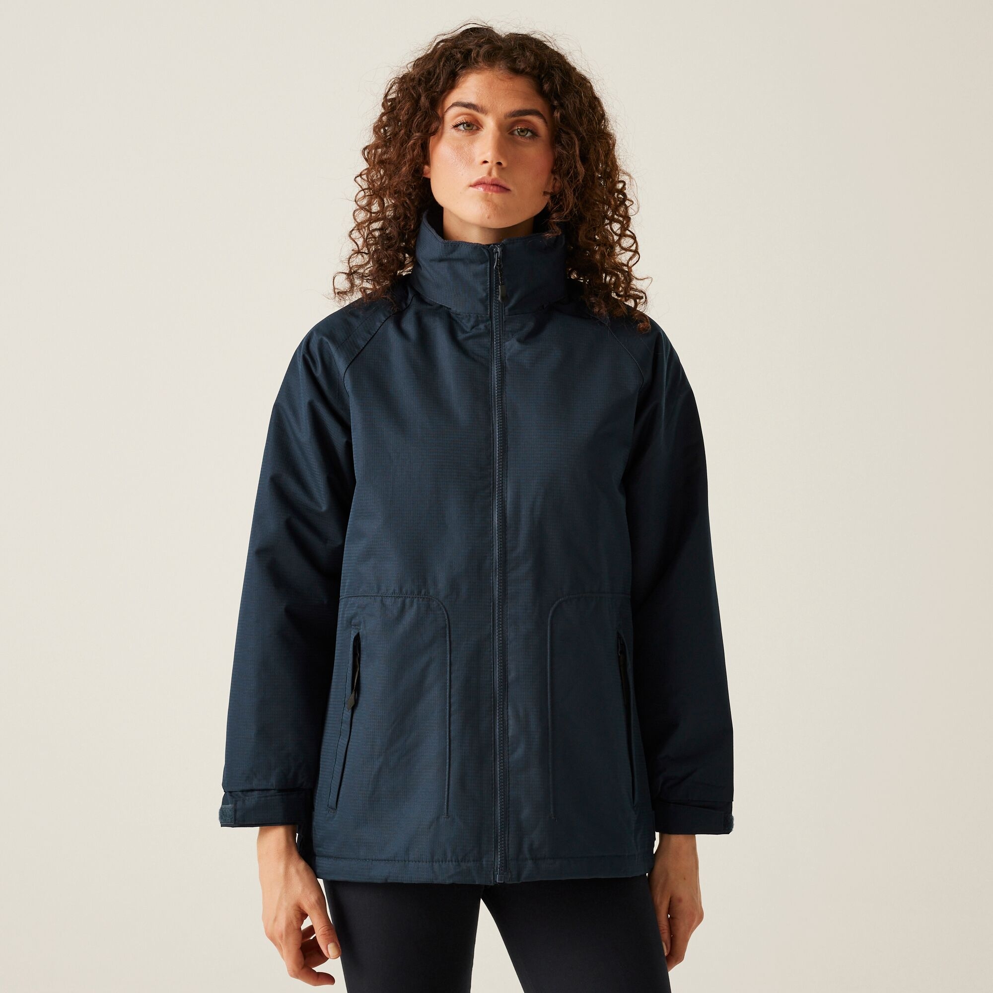 Regatta Professional Waterproof Hudson Fleece Lined Jacket Size: 8 Women's Blue
