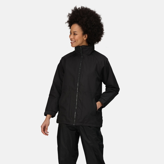 Women's Hudson Fleece Lined Waterproof Insulated Jacket Black