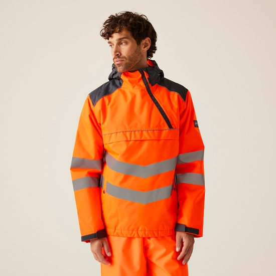 Regatta Professional Regatta Professional Hi-Vis Waterproof Insulated Reflective Overhead Bomber Jacket