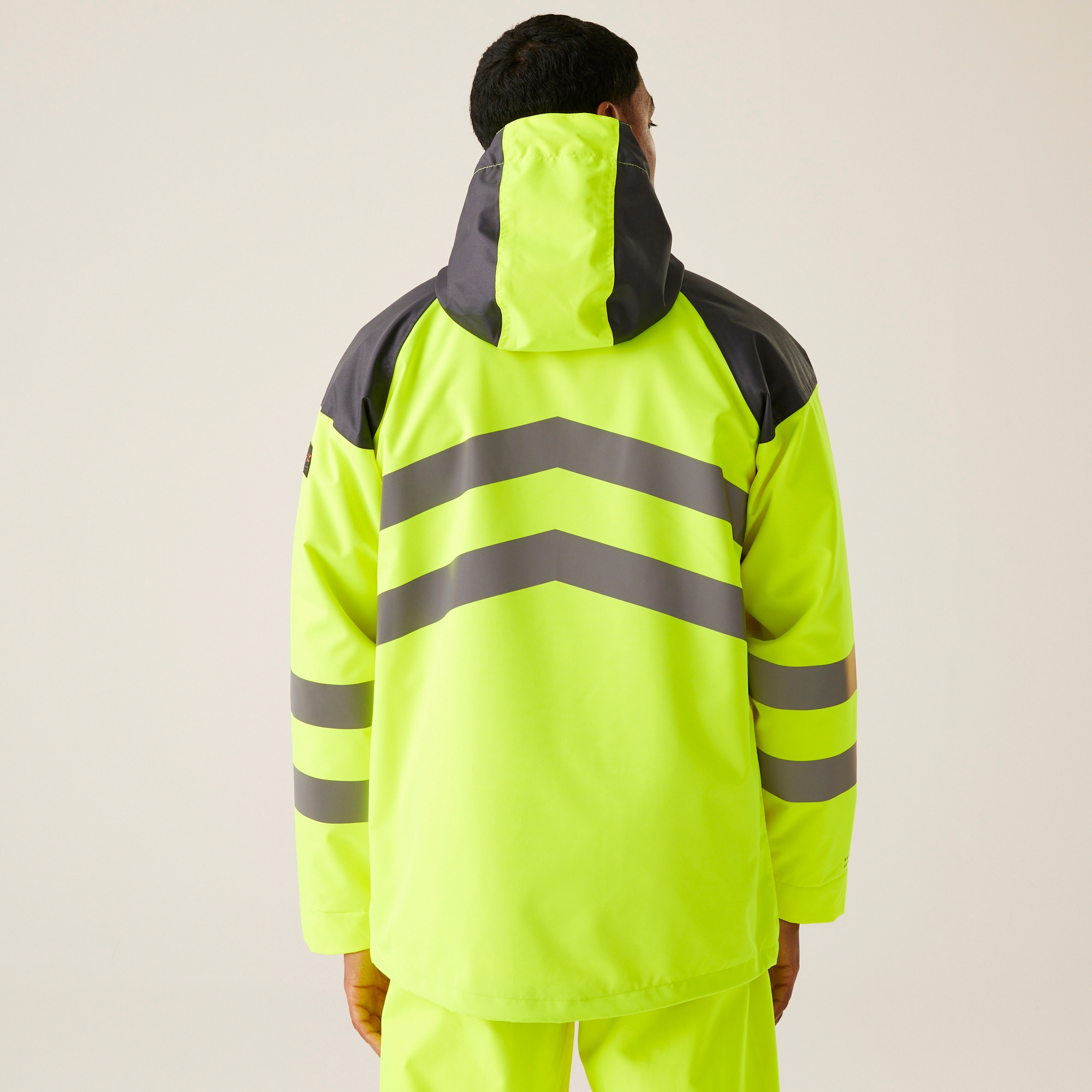 Regatta Professional  Męska wodoodporna kurtka parka  odblaskowa Żółty